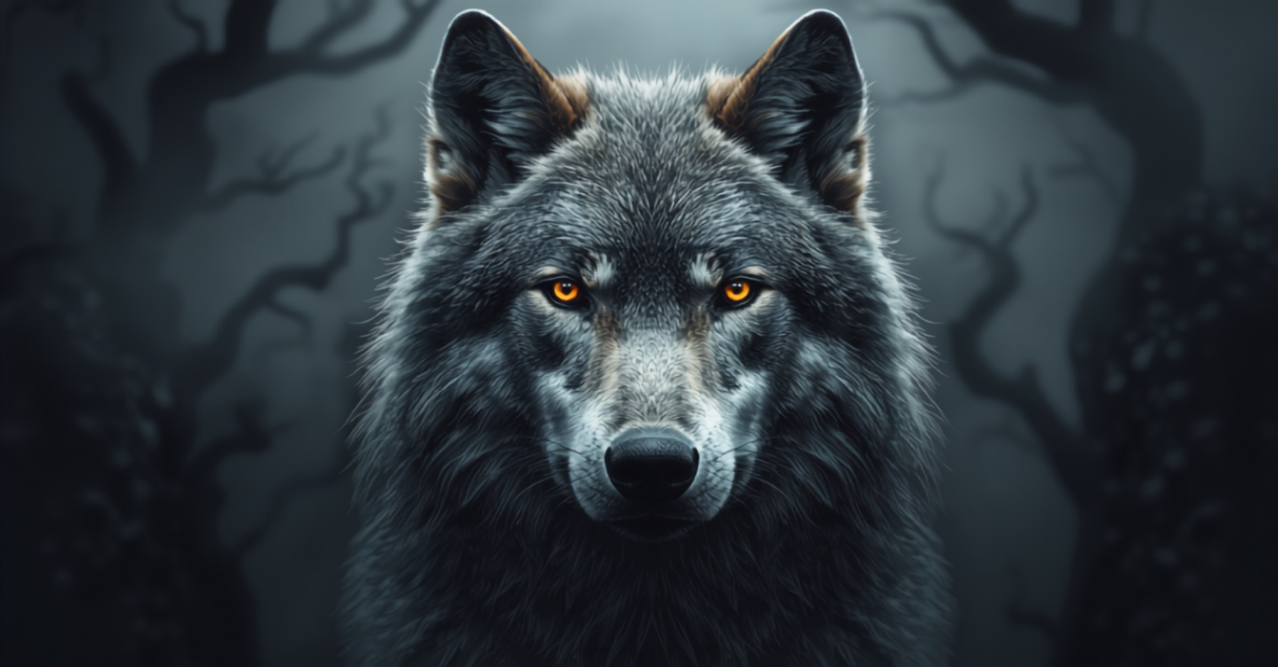 Ilustração de lobo, arquétipo do lobo