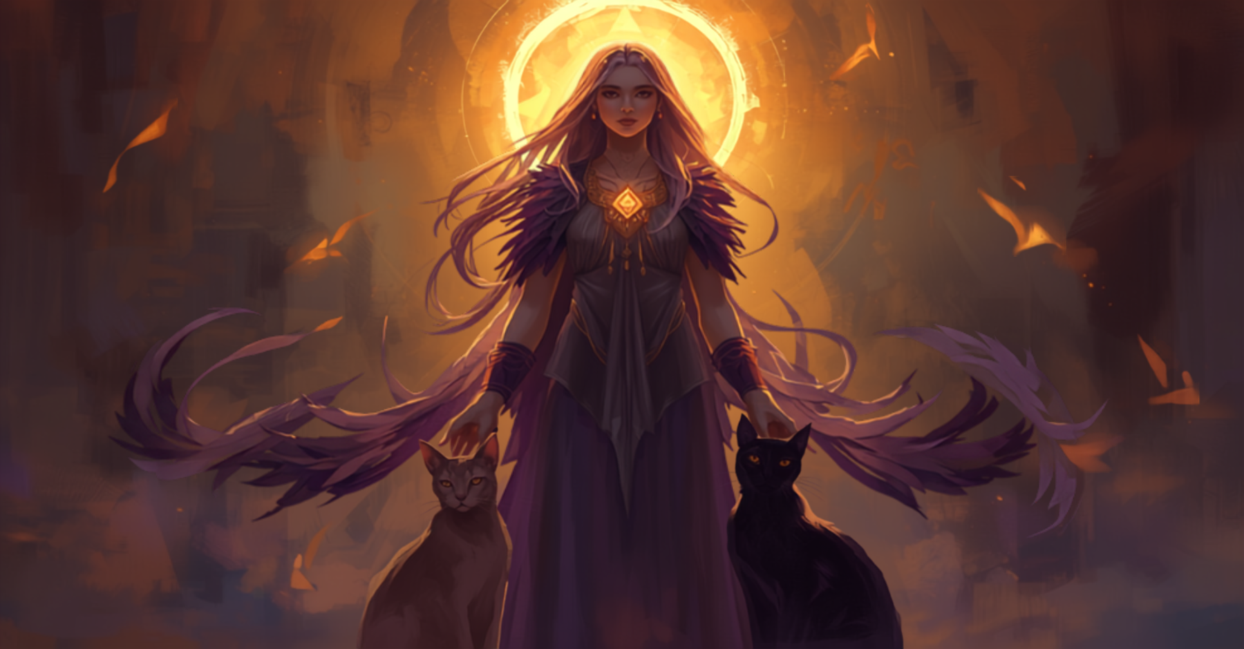 Ilustração simbólica da deusa nórdica Freya, arquétipo do amor e do poder pessoal